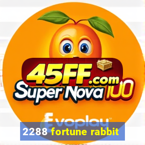 2288 fortune rabbit